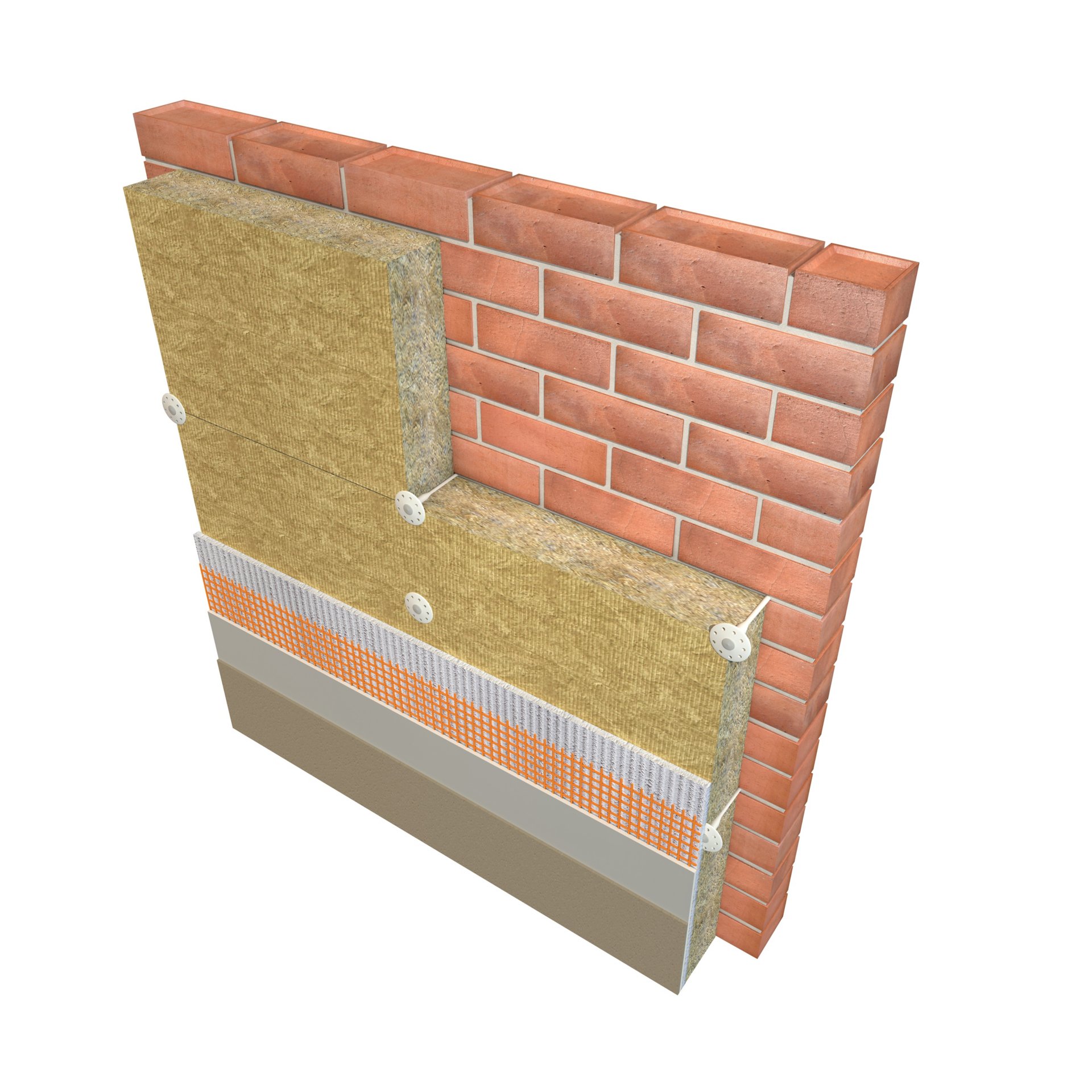 Mineral Wool EWI Systems