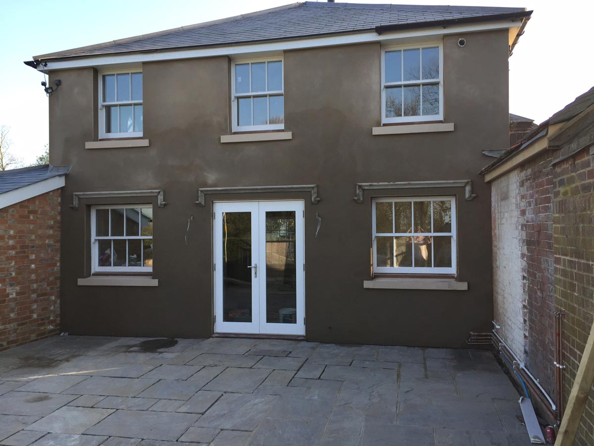 Traditional Sand & Cement Rendering